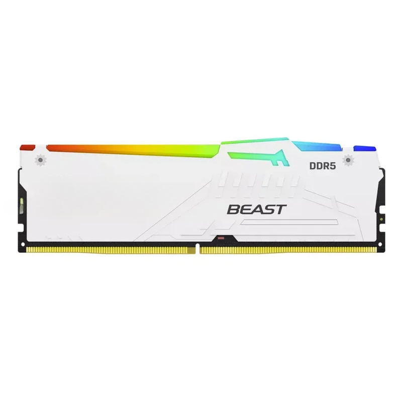 Kingston FURY White RGB 32G(2x - 64Gb Ddr5 6000Mhz Cl30 2X32Gb Desktop ulasan dan harga