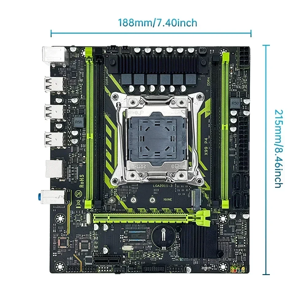 Set Motherboard SOYO X99 denga - 128Gb Ddr4 Ecc Lrdimm 3200Mhz ulasan dan harga